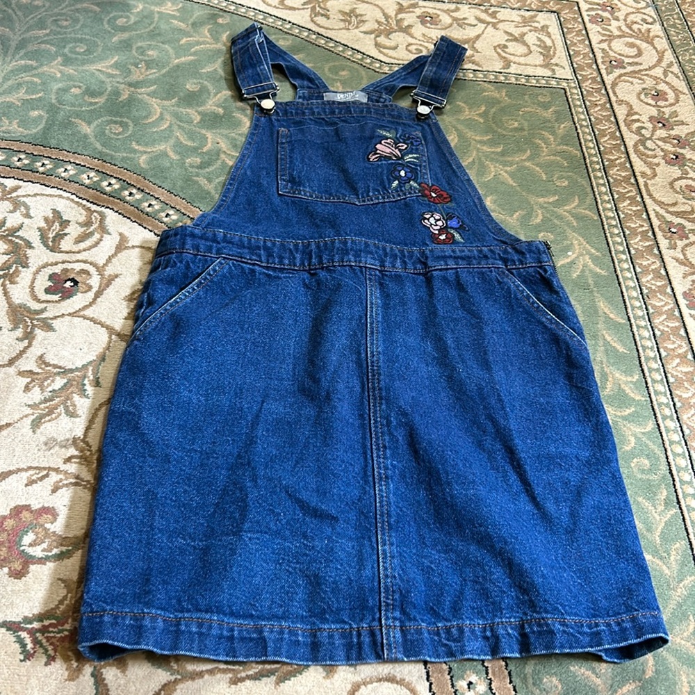 Women’s Dorothy Perkins denim overall dress size 8